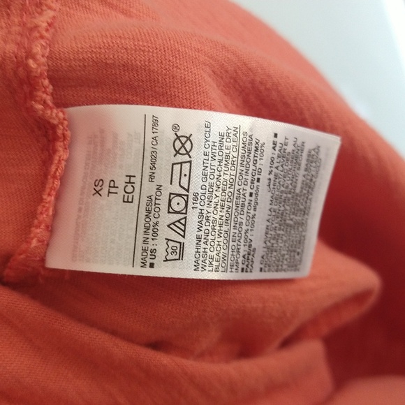 Old Navy Waist-Defined Short-Sleeve Slub-Knit Mini T-Shirt Dress Sugar Poppy - Picture 13 of 13